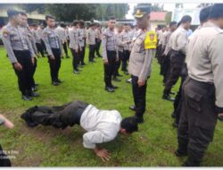 Kapolres Bima AKBP Hariyanto SH SIK, Lakukan Tehnical Inspeksion Personel