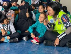 Puluhan Siswa Siswi Penyandang Disabilitas Belajar Pengenalan Fungsi-fungsi Kepolisian