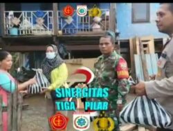 Bhabinkamtibmas Kelurahan Menala, Salurkan Bantuan Sembako Kepada Warga Binaannya