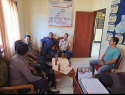Sinergitas Polsek Seteluk Dengan Awak Media Jaga Kondusifitas Dalam Publikasi