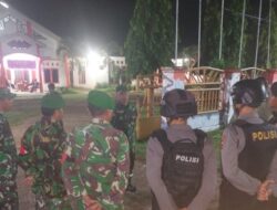 Pasca Bentrok, Polres Bima Kota dan Personil Gabungan Siaga di Batas Penaraga-Penatoi