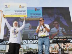 Wawali Fatma Hadiri HUT ke–8 Bank Mandiri Taspen, Serahkan CSR Rp 100 Juta Tangani Stunting di Makassar