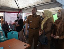 Di Kontainer Recover Masale, Camat Panakkukang Kunjungi Skrining Kesehatan Paru