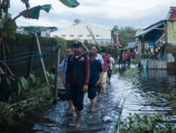 Rudianto Lallo Tinjau Langsung Genangan di Kampung Bonto Sugi Makassar