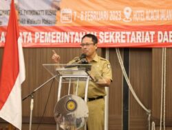 Direktur EKPKD Kemendagri RI Beri Pengarahan Peserta Bimtek Penyusunan LPPD 2022 Pemkot Makassar   