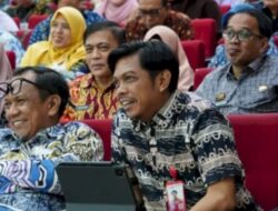 Kaban Bapenda Bersama SKPD, Perusda hingga Lurah Se-Kota Makassar Hadiri Rakor Pengendalian Inflasi