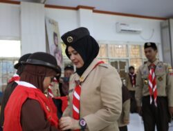 Wawali Fatma Lepas Kontingen Sulsel Kemah Ukhuwah Nasional V di Cibubur Jakarta Timur