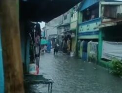 Makassar Diguyur Hujan Lebat, Warga Jl. Teuku Umar Terendam Banjir