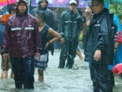 Sekcam Ujung Tanah Turun Langsung Ke Wilayah Tergenang Banjir