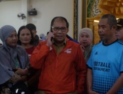 Pastikan Kondisi Warga, Wali Kota Danny Sambangi Pengungsi di Pattene Permai