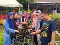 Camat Wajo Ikut Sukseskan Tanam Jutaan Bibit Cabai dan Bawang di Pollibag Pemkot Makassar