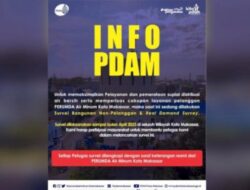 Maksimalkan Pelayanan, PDAM Makassar Genjot Survei Bangunan Non-Pelanggan   