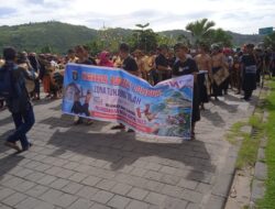 Kontingen Kecamatan Jonggat Turut Meriahkan Karnaval Budaya Mandalika 2023