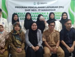 Pelepasan KKN Mahasiswa Fakultas Tarbiyah dan Keguruan di UPT SPF SMPN 17 Makassar
