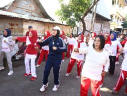 Fatmawati Rusdi Ajak Warga Hidup Sehat Lewat Senam Pagi