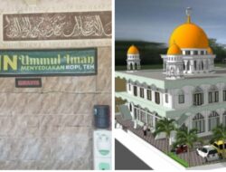 Masjid Ummul Iman Desa Aik Mual Dilengkapi dengan Kantin Gratis