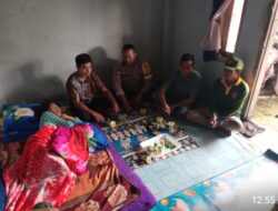 Selesaikan Problem Solving Warganya, Bhabinkamtibmas Desa Lamuntet Lakukan Hal Ini