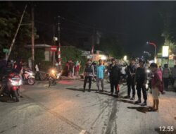 Banjir Bandang Melanda Wawo, Polres Bima Kota Gerak Cepat  Patroli Sambang Waspada