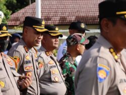 Kapolres Lombok Tengah Ikuti Apel Konsilidasi Pengamanan WSBK 2023 di Polda NTB