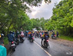 Kasat Lantas KSB Turun Langsung Ke TKP Terjadinya Slip Truk Trailer di Tanjakan Pola Mata