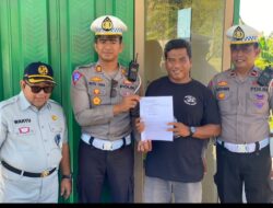 Tekan Angka Laka Lantas, Sat Lantas Polres Lombok Tengah Buat MOU dengan Pemilik Rental