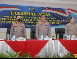 Itwasda Polda NTB Mulai Lakukan Audit Tahap I TA 2023 Untuk Satker Satwil