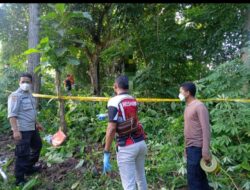 Polsek Rastim Olah TKP, Seorang Warga Rite Ditemukan Tewas Menggantung dengan Kondisi Membusuk