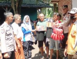 Kapolsek Terara Bersama Forkopimcam Data Warga Terdampak Luapan Sungai di Dusun Selagek Lombok Timur