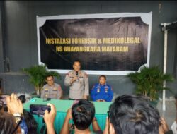 Tim Forensik Olah TKP Kapal MT Kristin Yang Terbakar di Perairan Ampenan