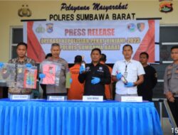 Operasi Pekat Rinjani  2023,Polres Sumbawa Barat Berhasil Ungkap Kasus Judi Online dan Miras