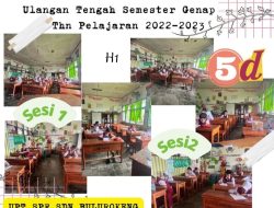 UPT SPF SDN Bulurokeng Makassar Laksanakan Penilaian Tengah Semester TP 2022/2023