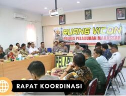 Camat Ujung Tanah Ikuti Rakor Bahas Kamseltibcar Lantas Polres Pelabuhan Makassar