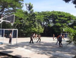 Tingkatkan Semangat Belajar, UPT SPF SMPN 15 Makassar Rutin Melaksanakan Olah Raga
