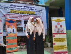 Panen Karya Projek Penguatan Profil Pelajar Pancasila di UPT SPF SMPN 10 Dengan Tema ” Suara Demokrasi”