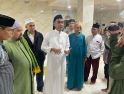Ketua DPRD Makassar Rudianto Lallo Sambangi Masjid Ittifaqul Jamaah yang Kubahnya Ambruk