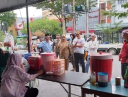 Kecamatan Wajo Adakan Pasar Takjil UMKM di Rangkaikan Buka Puasa Bersama