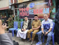 Safari Ramadan, Jajaran Direksi PDAM Makassar Kunjungi Longwis di Kecamatan Mariso   