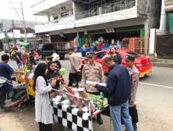 Ops Bina Kusuma Rinjani 2023, Personel Polres Sumbawa Turun Kejalan Berikan Himbauan Masyarakat