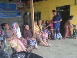 Nikmat Berbagi di Bulan Ramadhan, Ketua PJK Bersatu Desa Pengenjek  Santuni Anak Yatim dan Orang Tua Jumpo