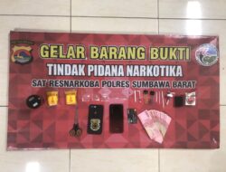 Bulan Ramadhan Sat Narkoba Polres Sumbawa Barat Berhasil Amankan 3 Terduga Pelaku Miliki Narkoba