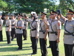 Enam Jabatan di Polres Lotara Diserahterimakan