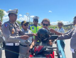Satlantas Polres Lombok Tengah Kembali Menerapkan Tilang Manual