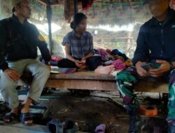 Polsek Pujut di Backup Samapta Polres Loteng Evakuasi Terduga Pelaku Curas Dari Amuk Warga