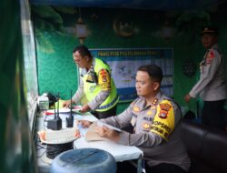 Kapolres Lombok Tengah Cek Kesiapan Anggota Pada Pos Pelayanan Praya