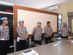 Kapolres Loteng Menerima KunjunganTim Biro Provos Divisi Provam Mabes Polri