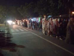 Menyambut Hari Raya Idul Fitri 1444 H Pemdes Bunkate Adakan Pawai Takbiran