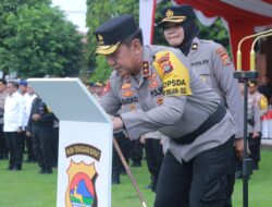 4 PJU Serta 2 Kapolres Jajaran Polda NTB Berganti, Kapolda NTB Pimpin Upacara Sertijab