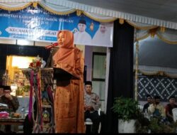 Camat Jonggat Paparkan Inovasi Baru Pada acara Perdana Safari Ramadhan Pemda Lombok Tengah