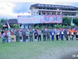 Kapolda NTB Bagikan Ratusan Bansos dan Berikan Penghargaan Tim Penyelamat Korban Kapal Kristin