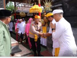 Kapolres Lombok Tengah Resmikan Pura Buana Nata Polres Lombok Tengah